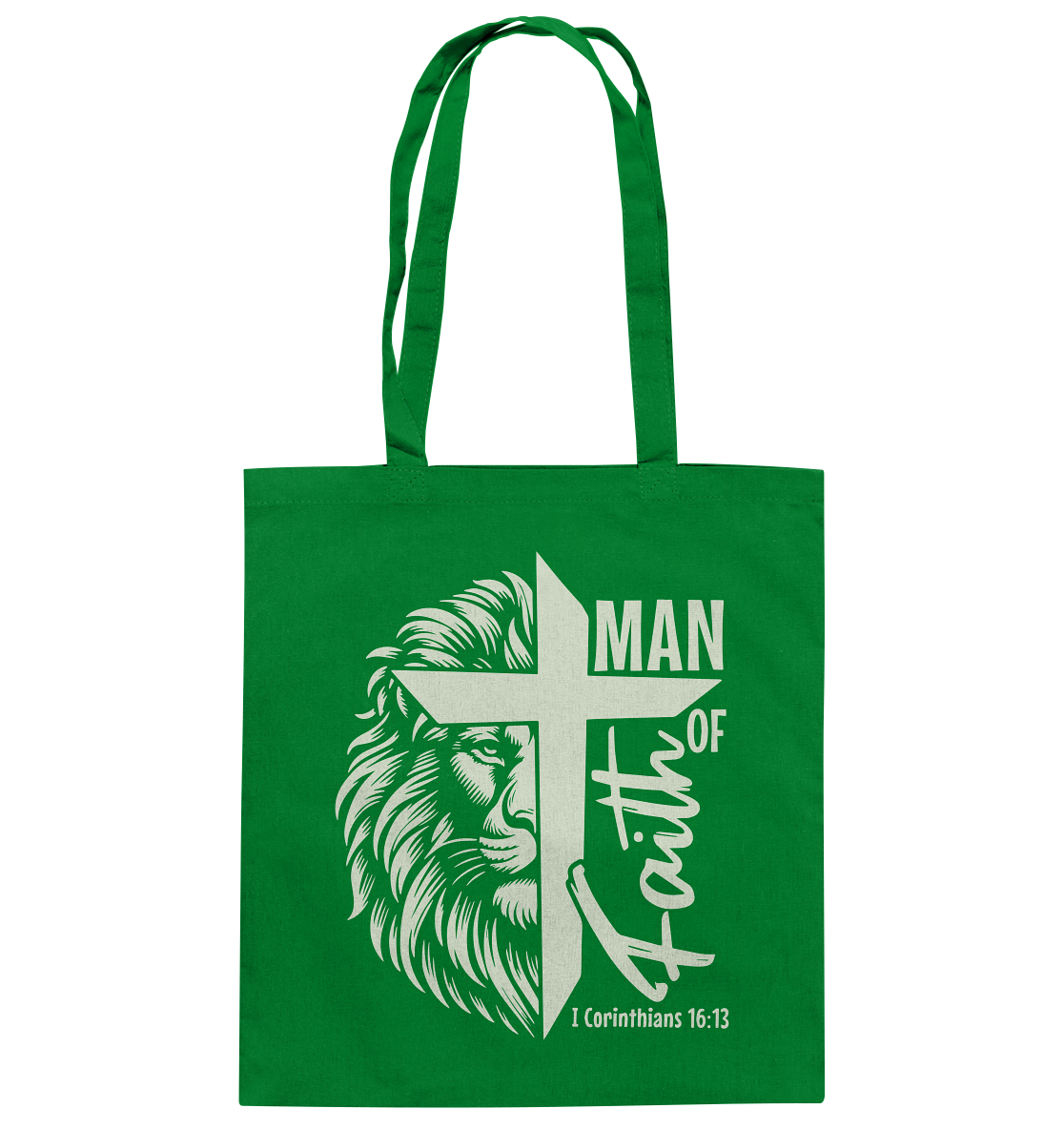 Man of Faith – 1 Corinthians 16:13 - Cotton Bag