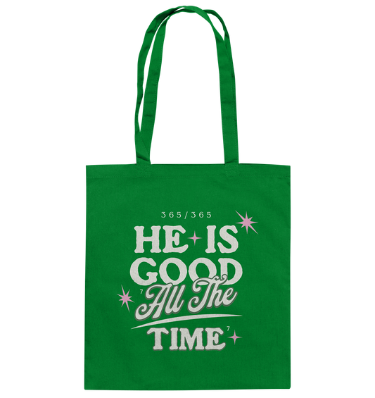 He is always good - cotton bag