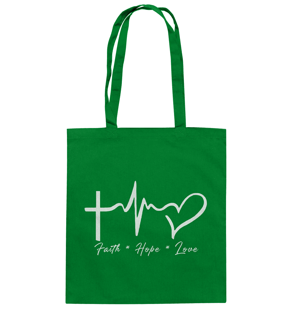 Faith * Hope * Love - Baumwolltasche