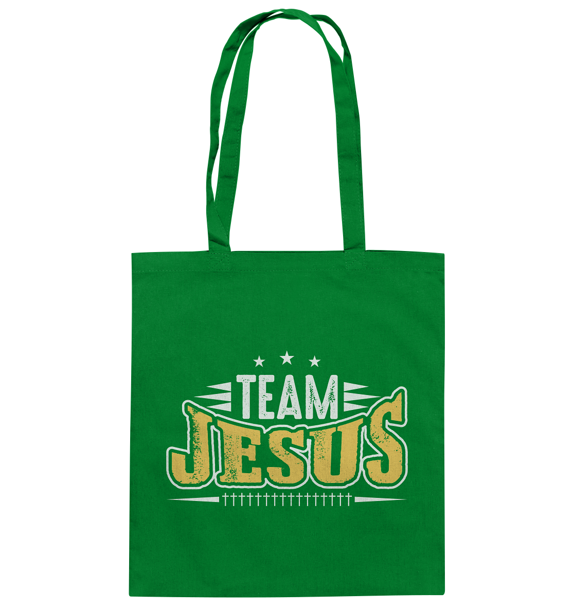 Team Jesus - Gemeinsam im Glauben - Baumwolltasche