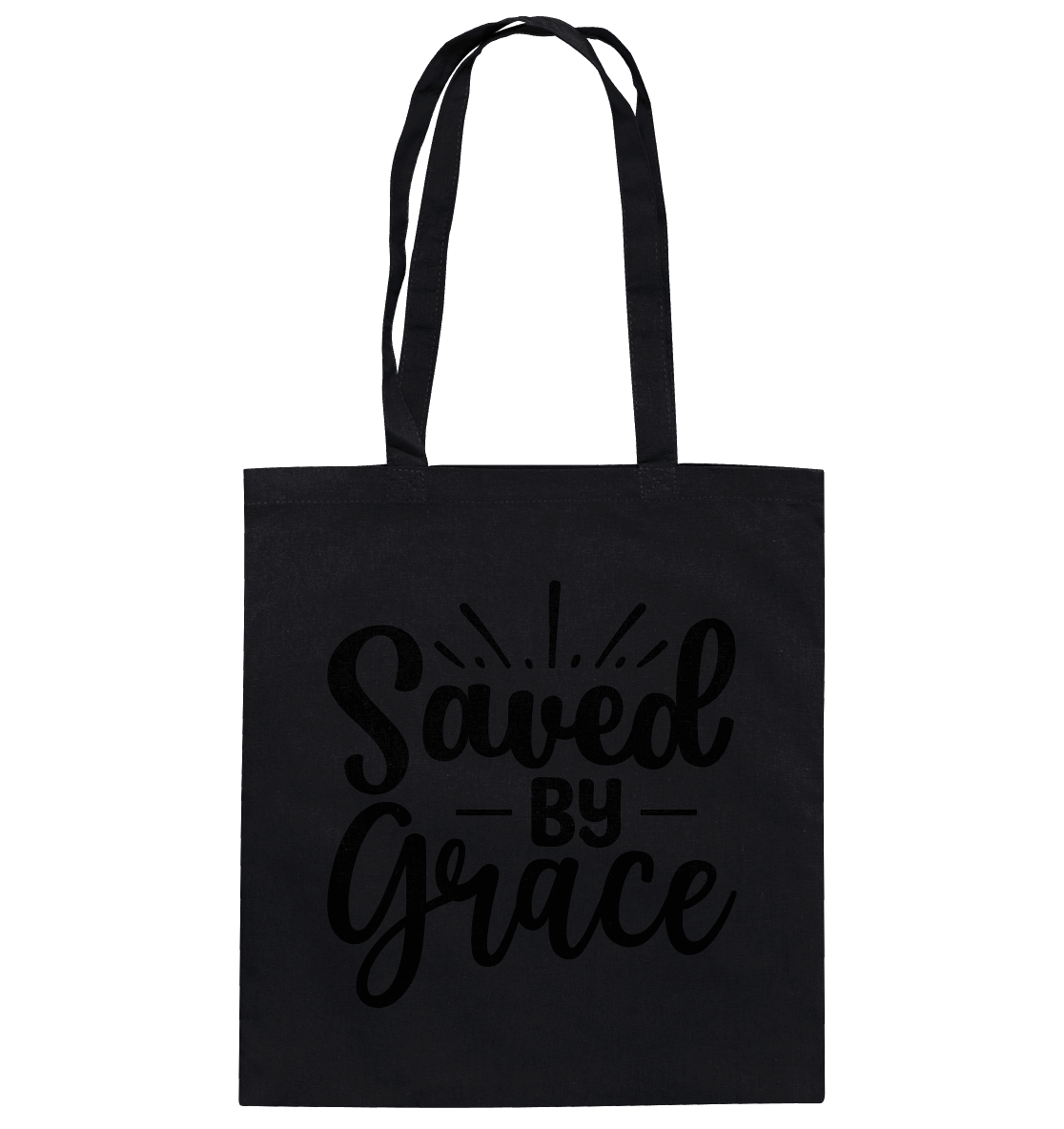 Saved by Grace – Dein Glaube, Dein Statement - Baumwolltasche