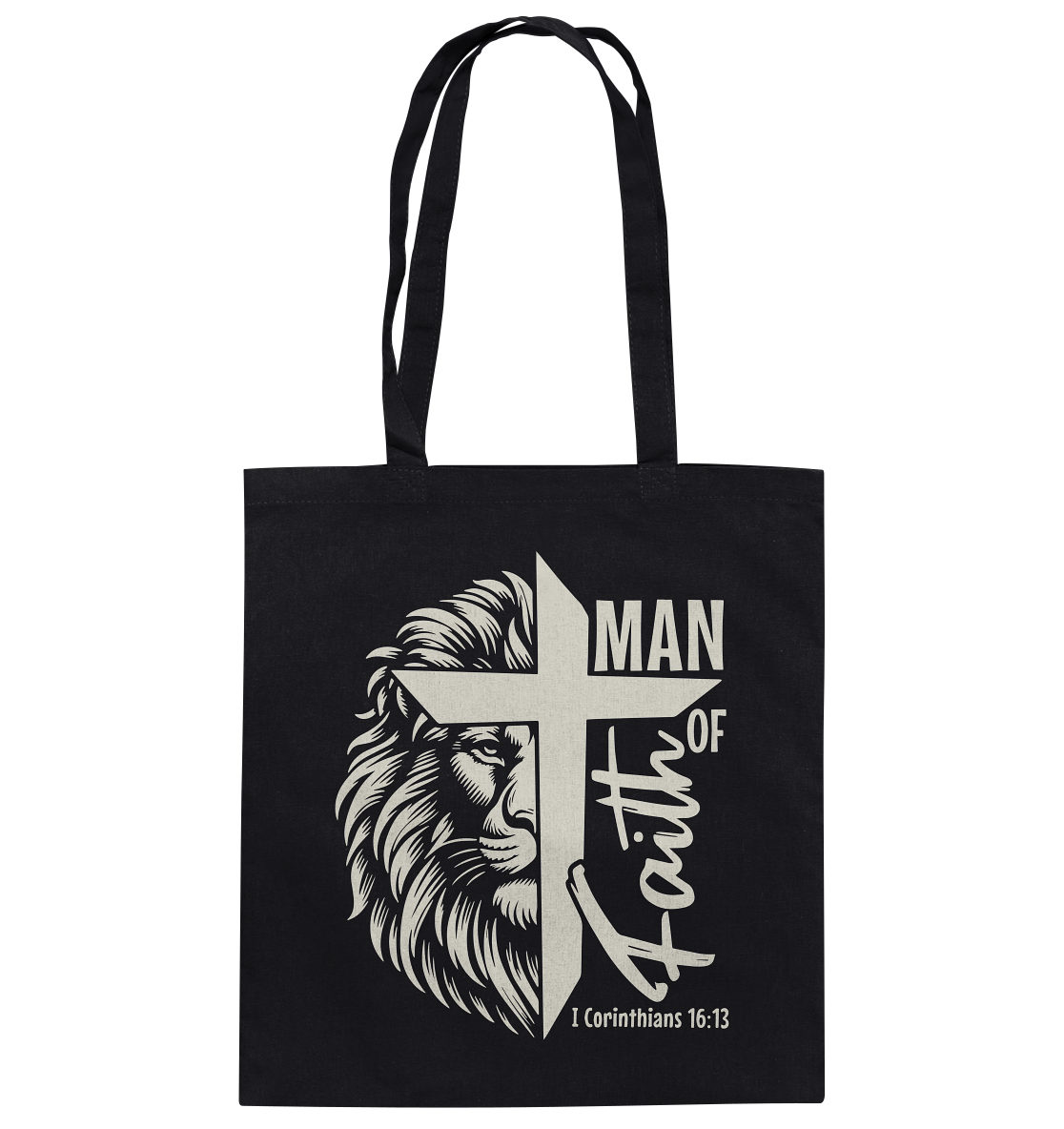 Man of Faith – 1 Corinthians 16:13 - Cotton Bag