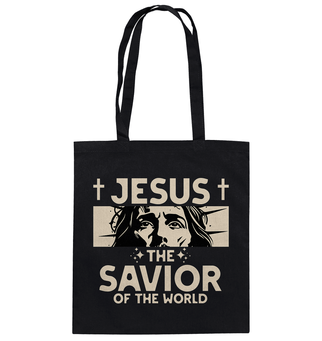 Jesus – The Savior of the World - Baumwolltasche