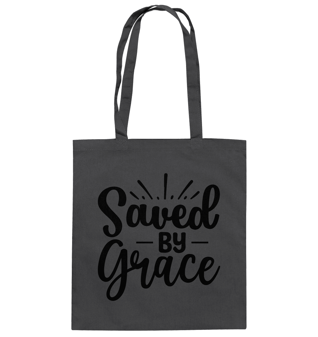 Saved by Grace – Dein Glaube, Dein Statement - Baumwolltasche