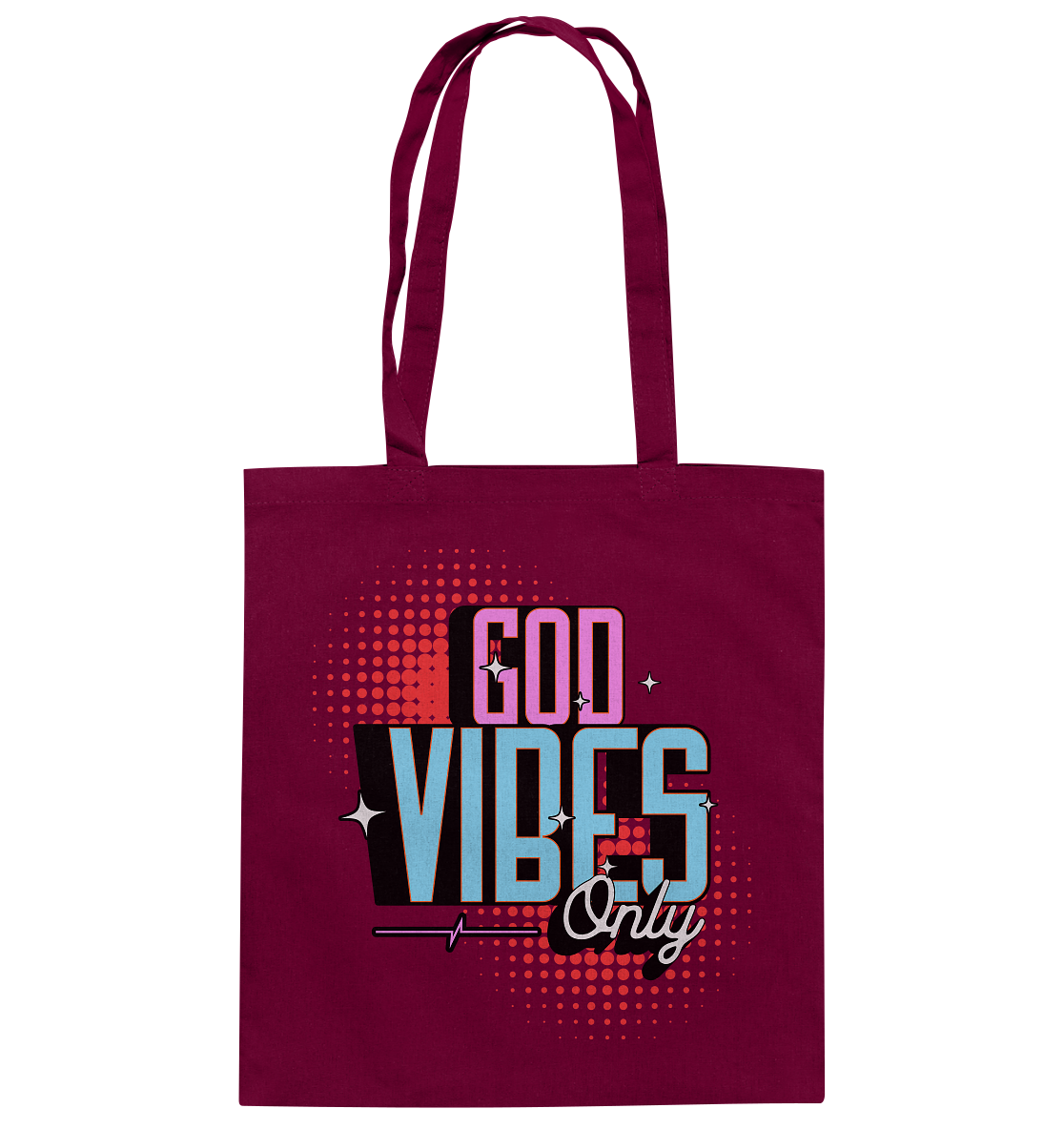 Nur Gottes Vibes - Baumwolltasche