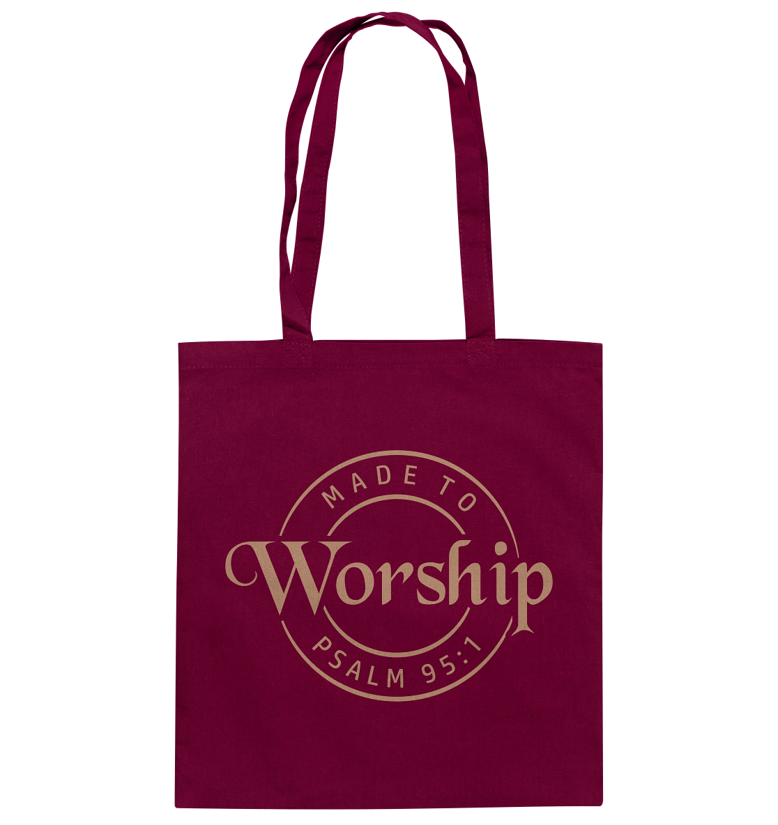 Made to Worship - Psalm 95:1 - Baumwolltasche