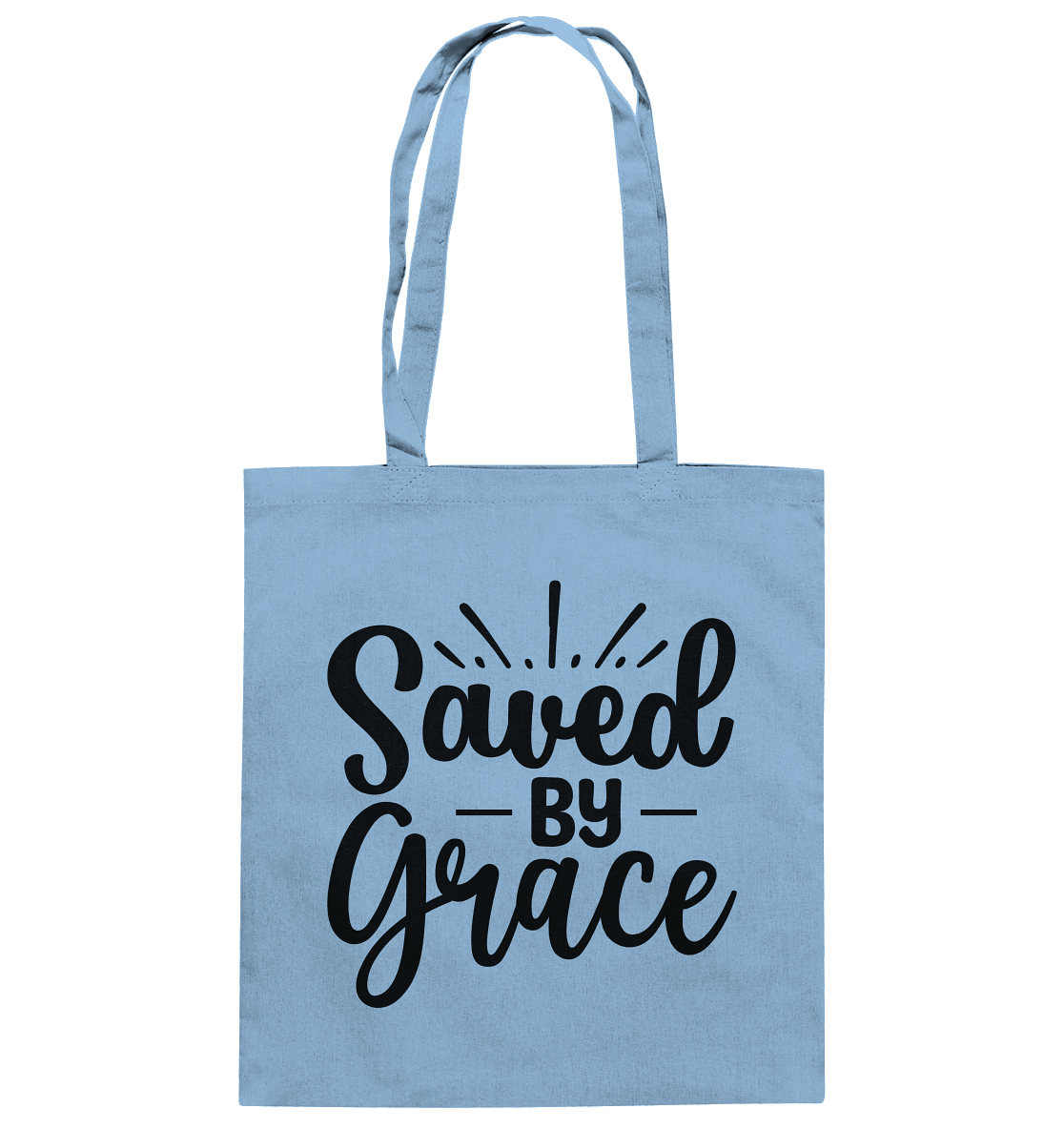 Saved by Grace – Dein Glaube, Dein Statement - Baumwolltasche