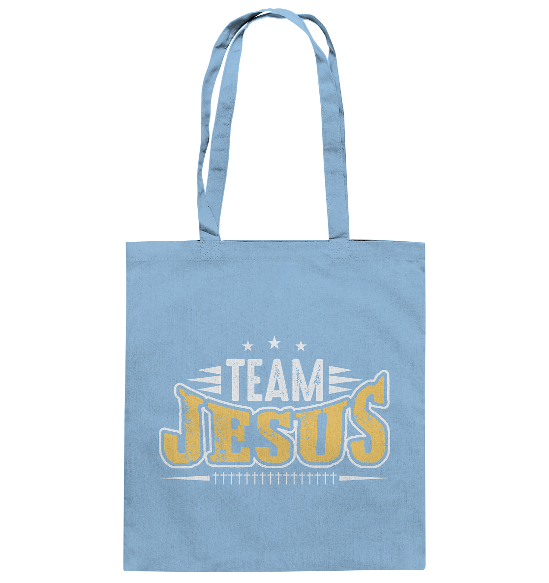 Team Jesus - Gemeinsam im Glauben - Baumwolltasche