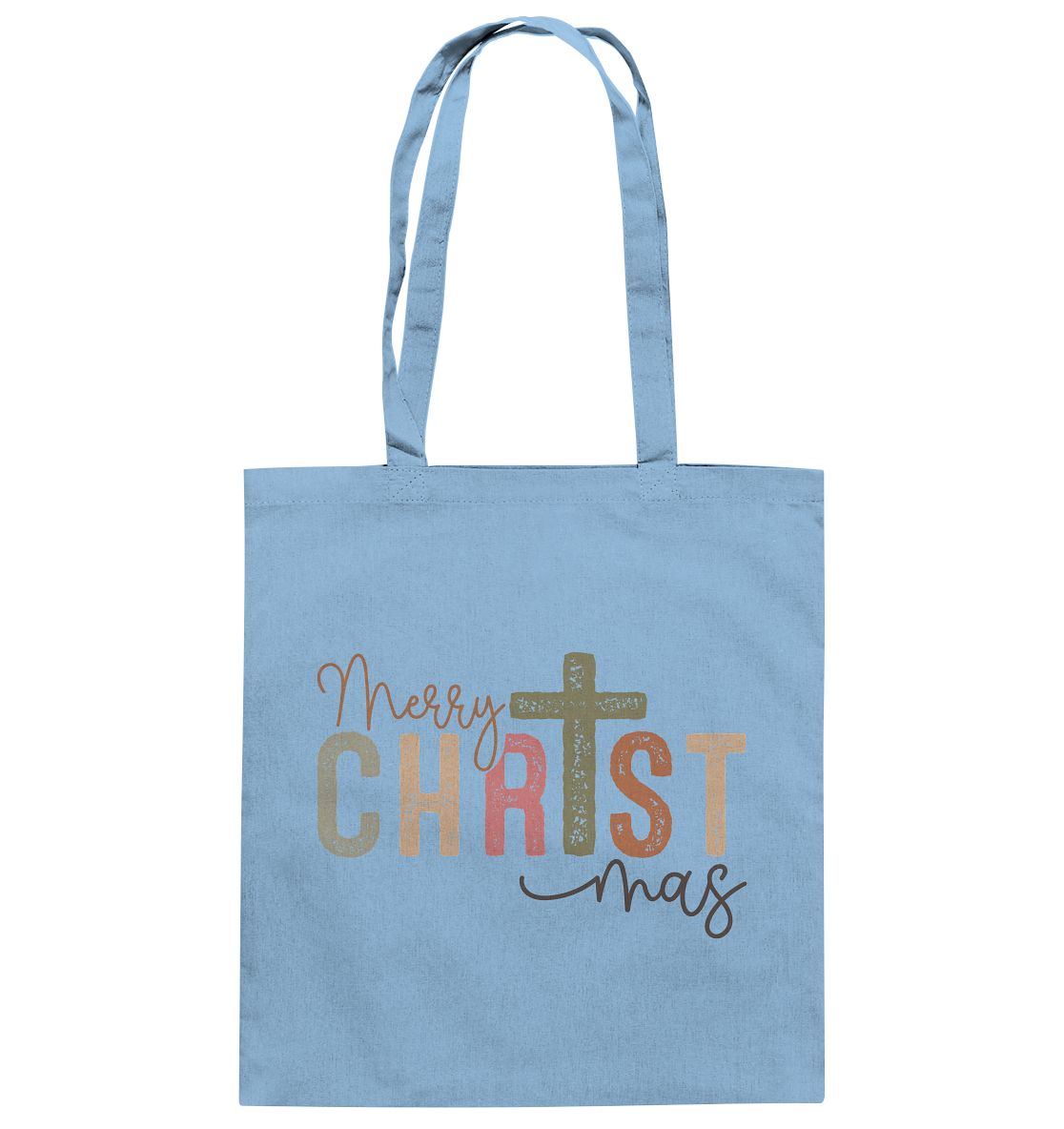 Merry CHRISTmas – Christ im Mittelpunkt - Baumwolltasche