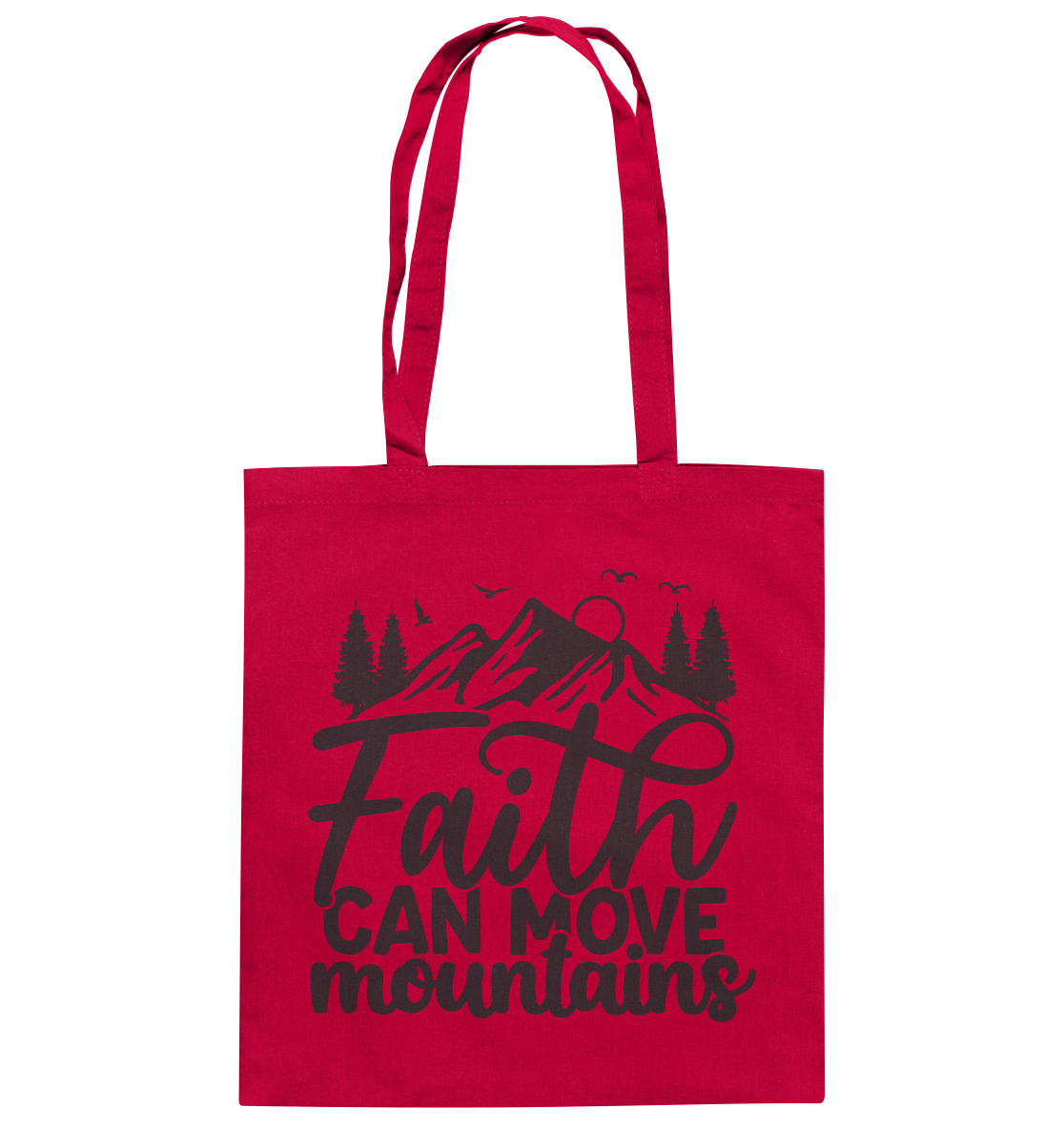 Faith Moves Mountains - Cotton Bag