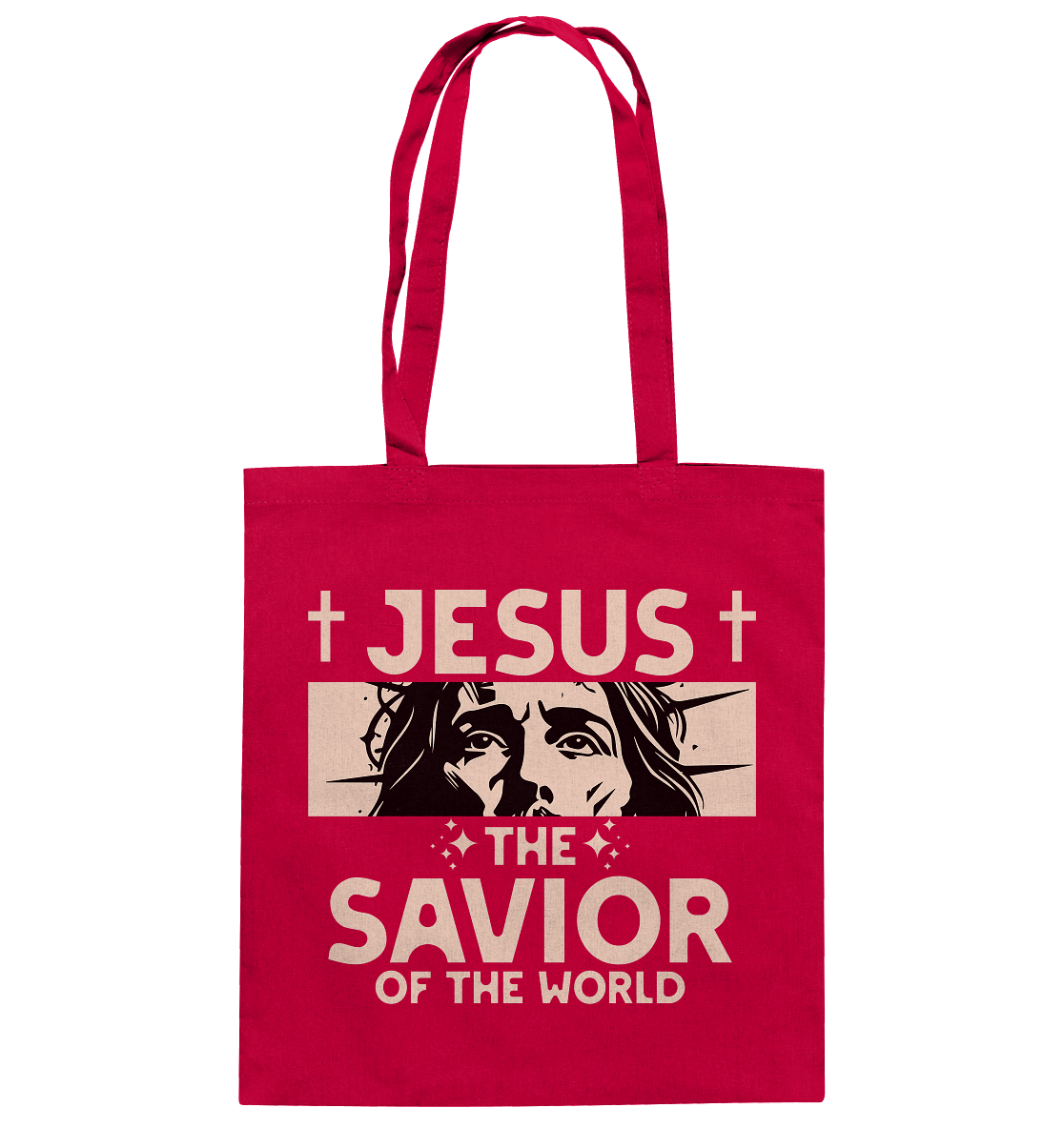 Jesus – The Savior of the World - Baumwolltasche