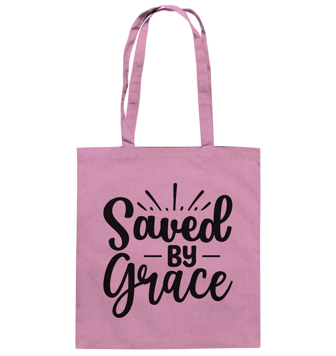 Saved by Grace – Dein Glaube, Dein Statement - Baumwolltasche