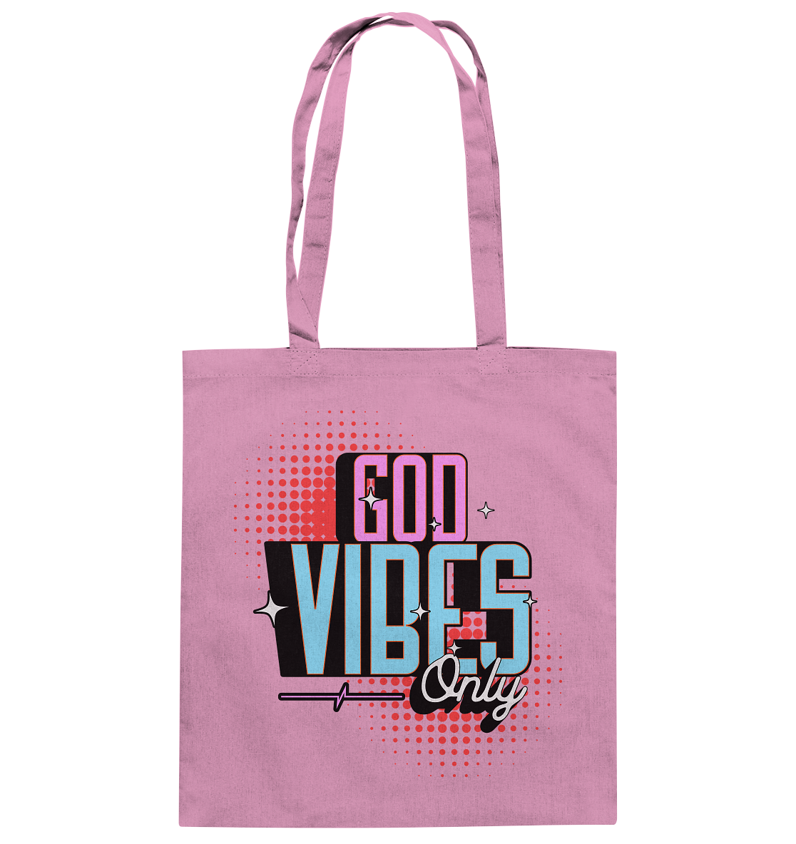 Nur Gottes Vibes - Baumwolltasche