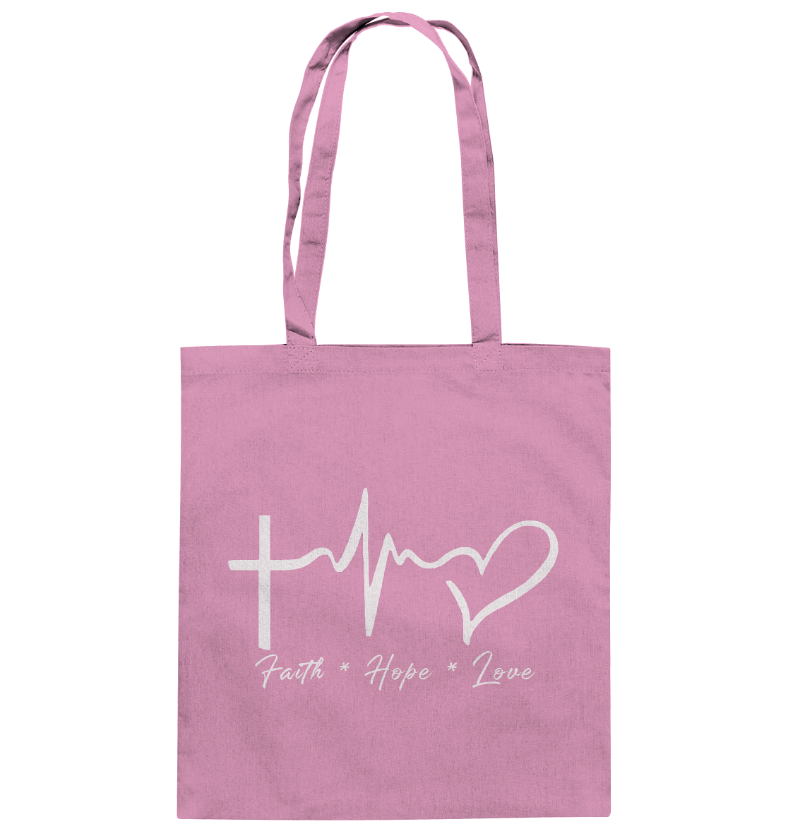 Faith * Hope * Love - Baumwolltasche