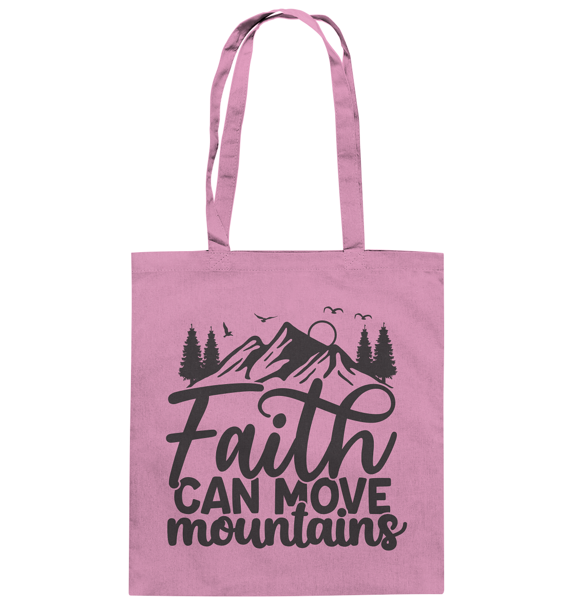 Faith Moves Mountains - Cotton Bag