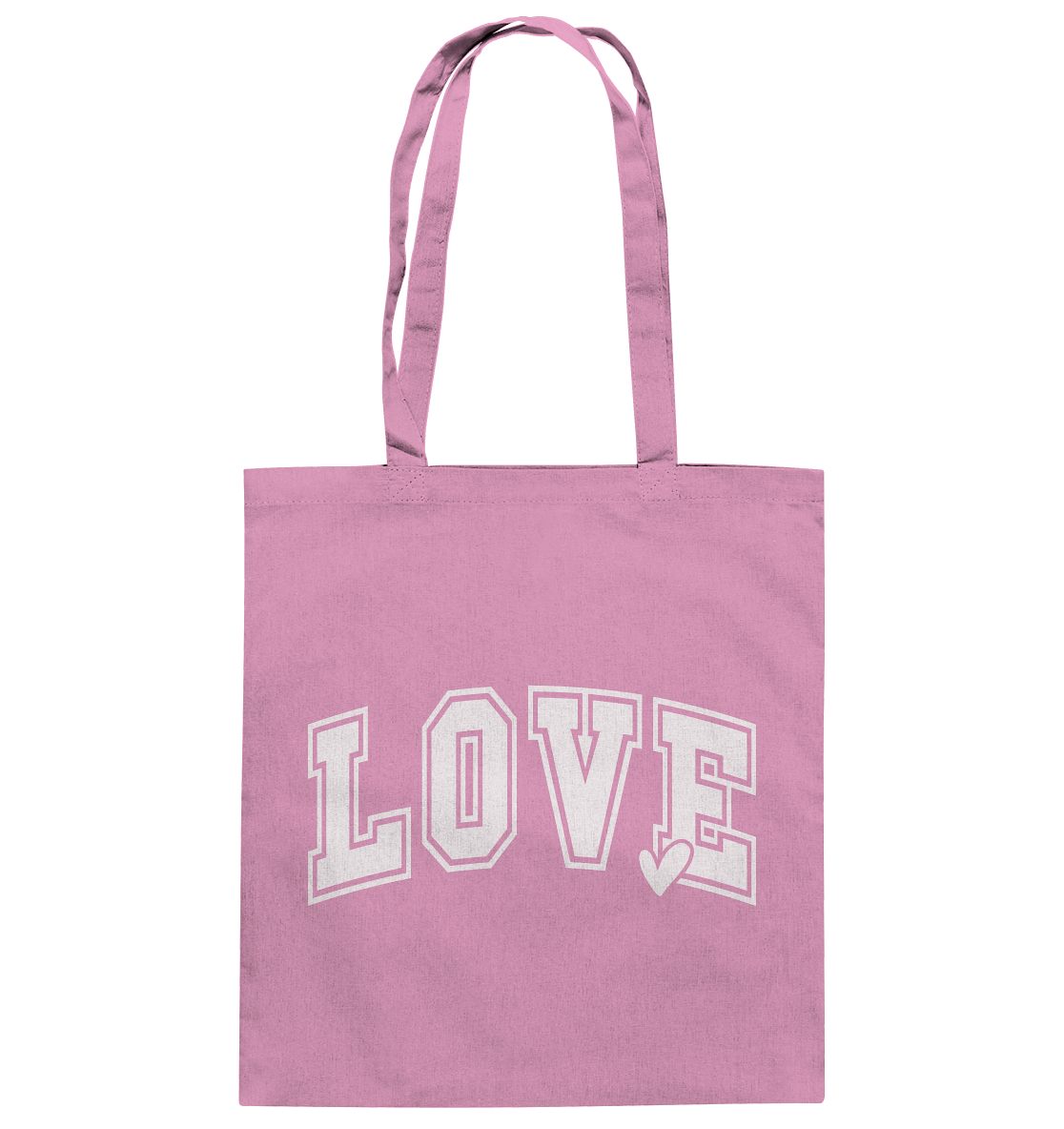 "Love" – das Design, das Herzen spricht! - Baumwolltasche