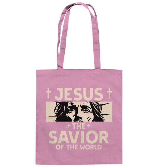 Jesus – The Savior of the World - Baumwolltasche