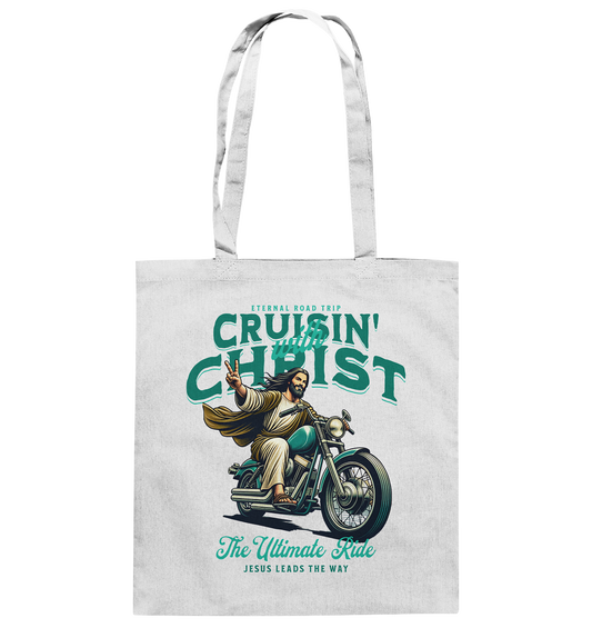 Eternal Road Trip – Cruisin' with Christ - cotton bag