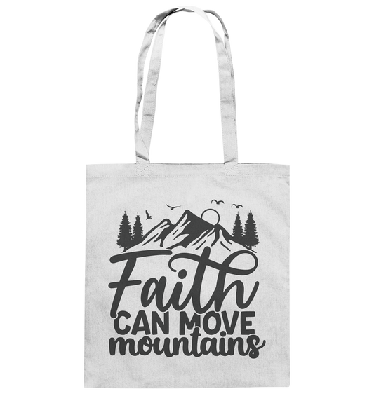 Faith Moves Mountains - Cotton Bag