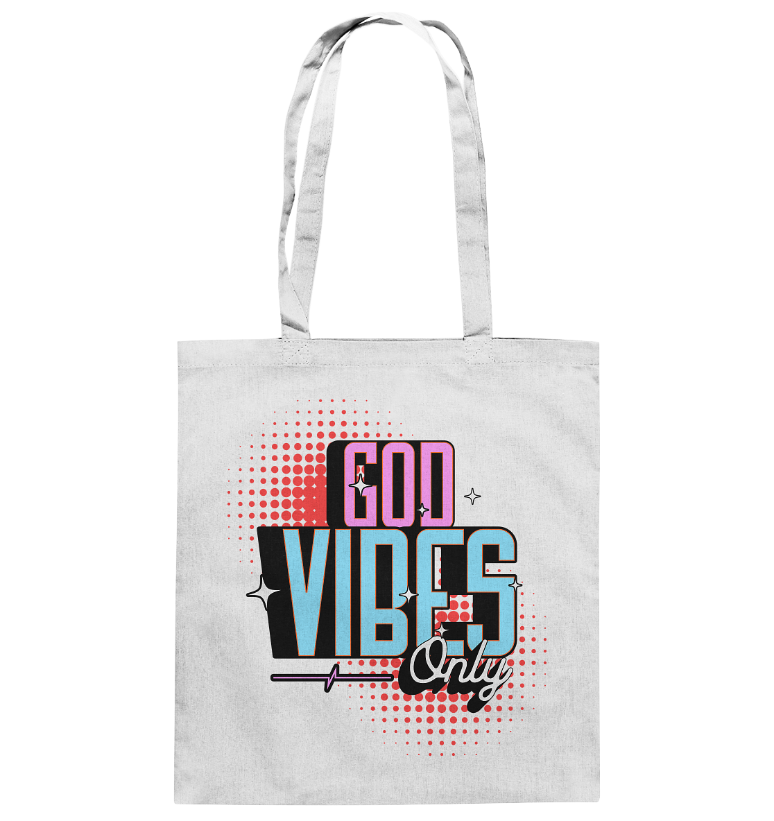 Nur Gottes Vibes - Baumwolltasche