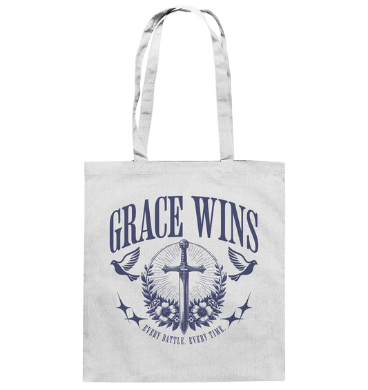 Grace Wins - Baumwolltasche