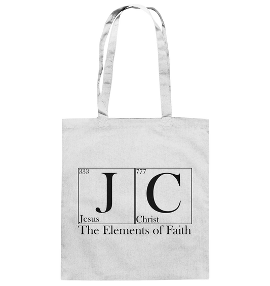 JC – The Elements of Faith - cotton bag