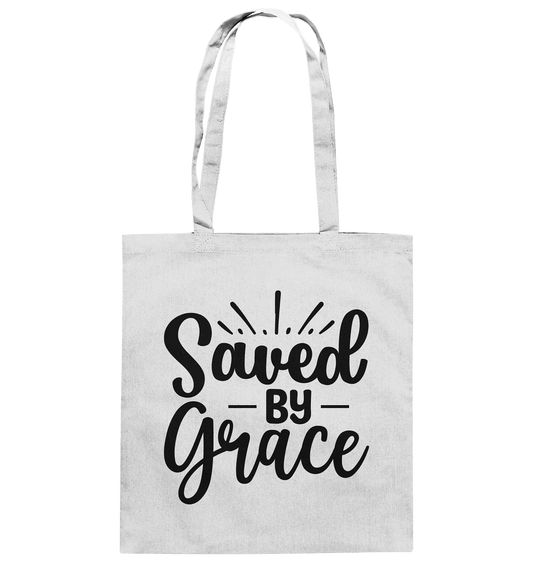 Saved by Grace – Dein Glaube, Dein Statement - Baumwolltasche