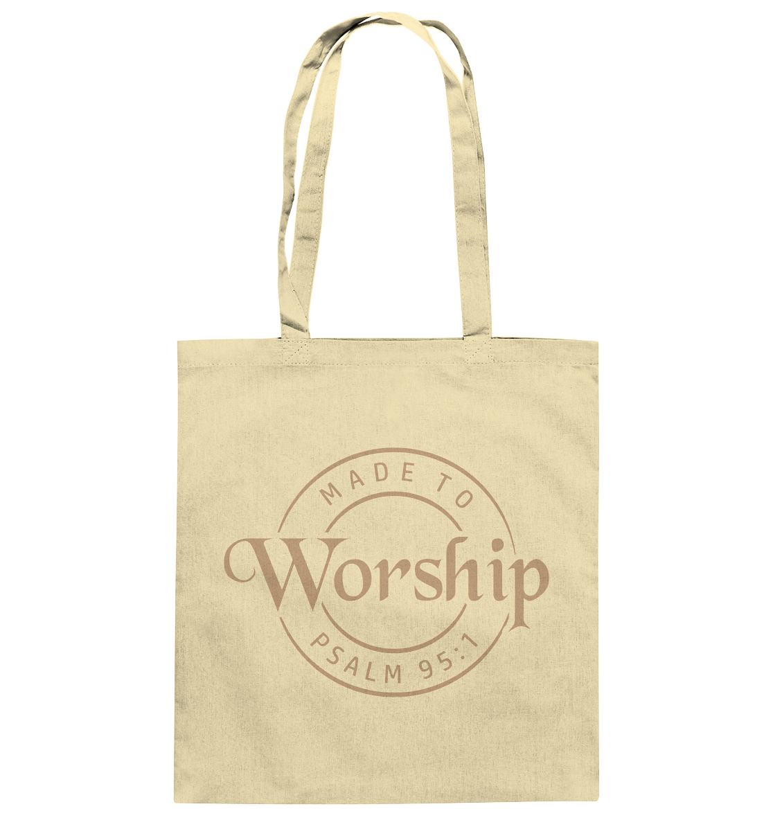 Made to Worship - Psalm 95:1 - Baumwolltasche