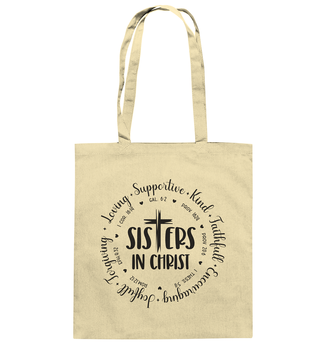 Sisters in Christ - Baumwolltasche