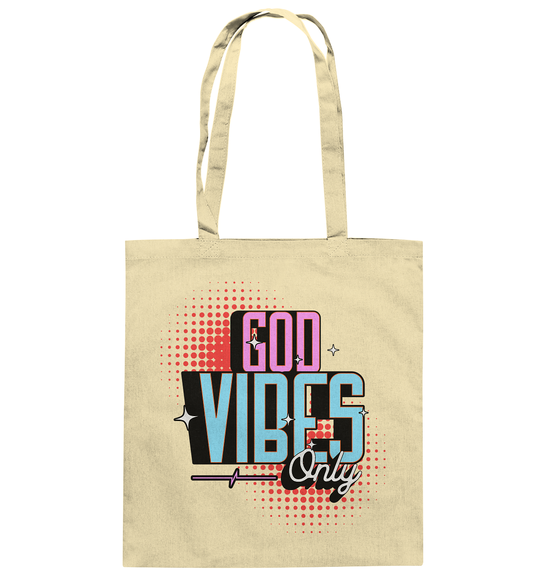 Nur Gottes Vibes - Baumwolltasche