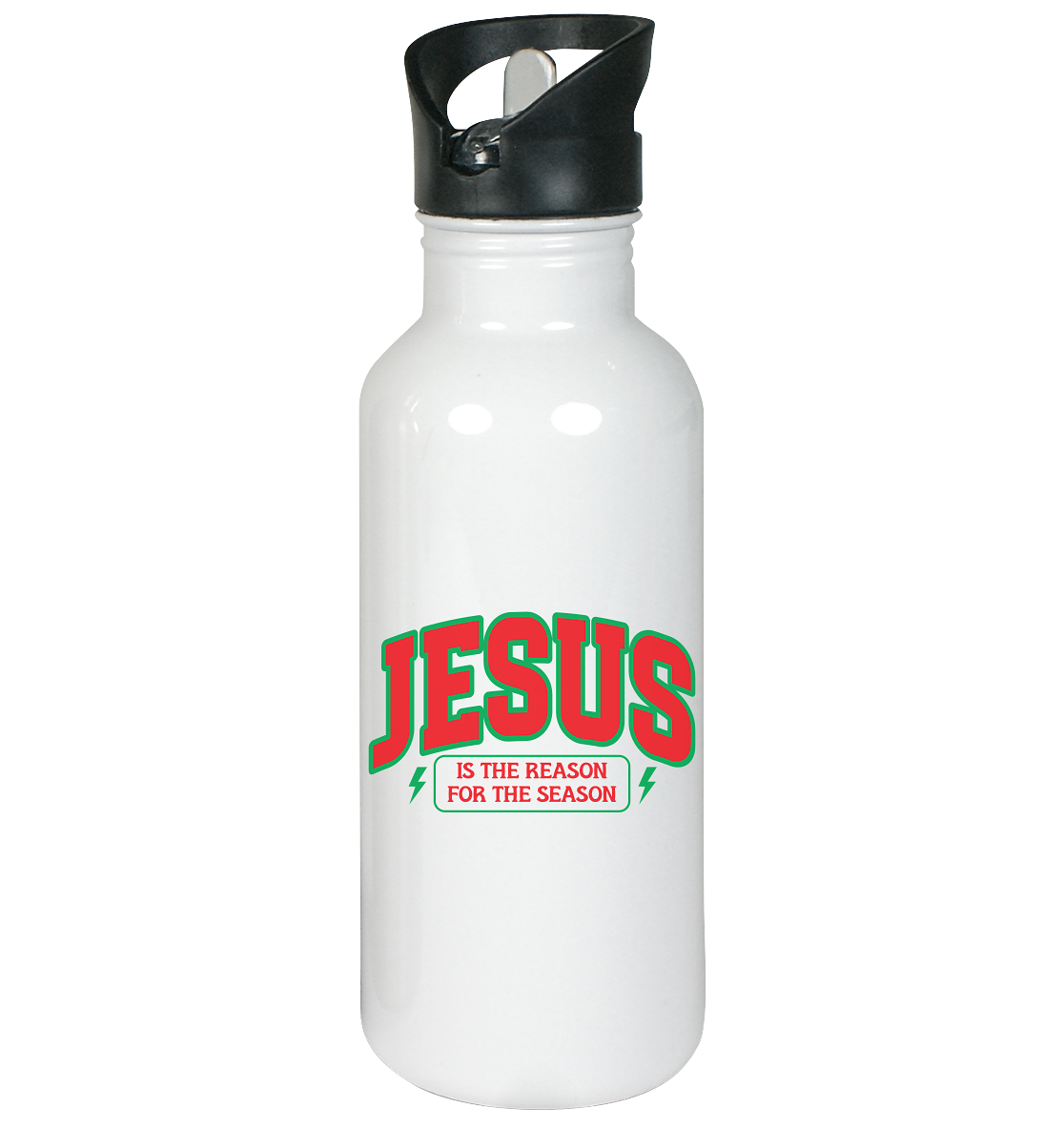 Jesus – The Reason for Christmas (RG) - Stainless Steel Water Bottle