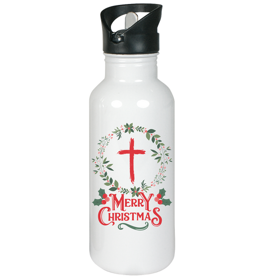 Merry Christmas - Merry Christmas - Stainless Steel Drinking Bottle