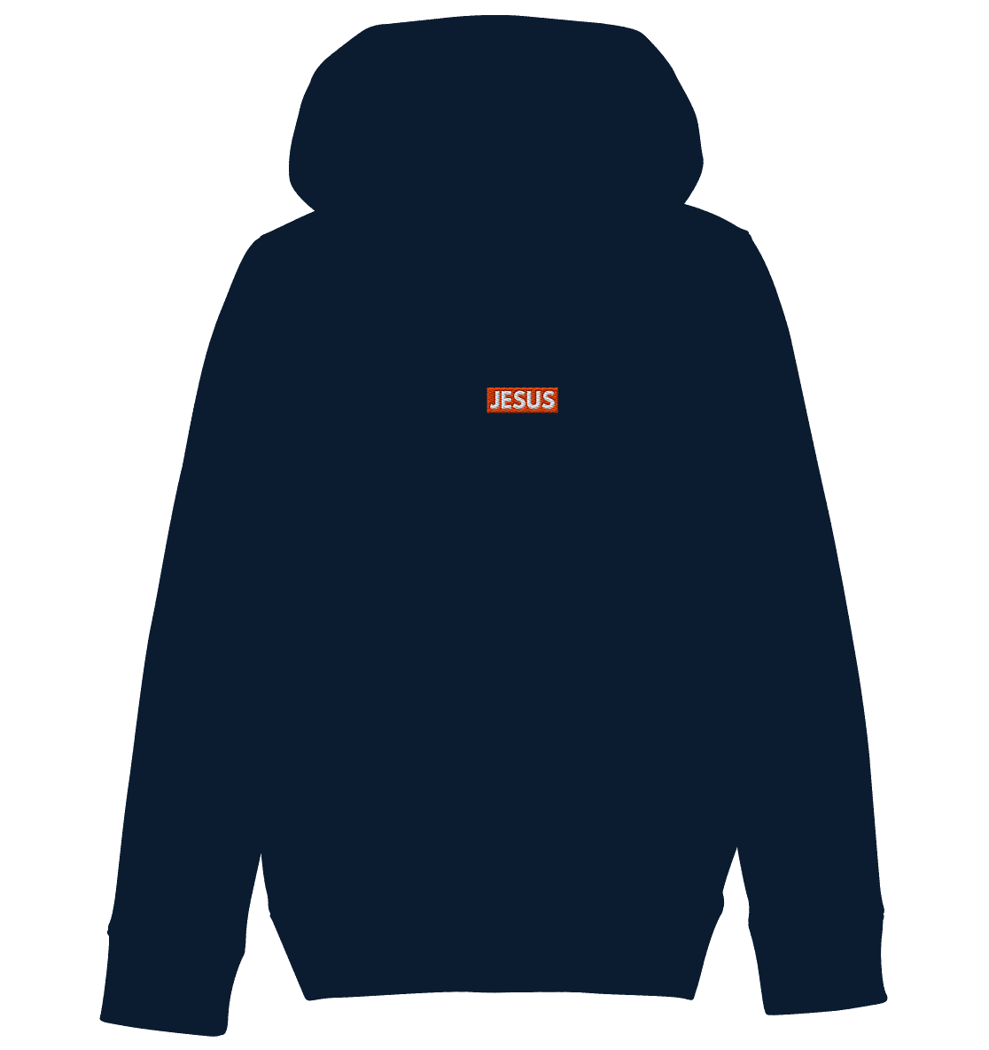 Just Jesus – Der Mittelpunkt unseres Glaubens (Stick) - Kids Organic Hoodie (Stick)