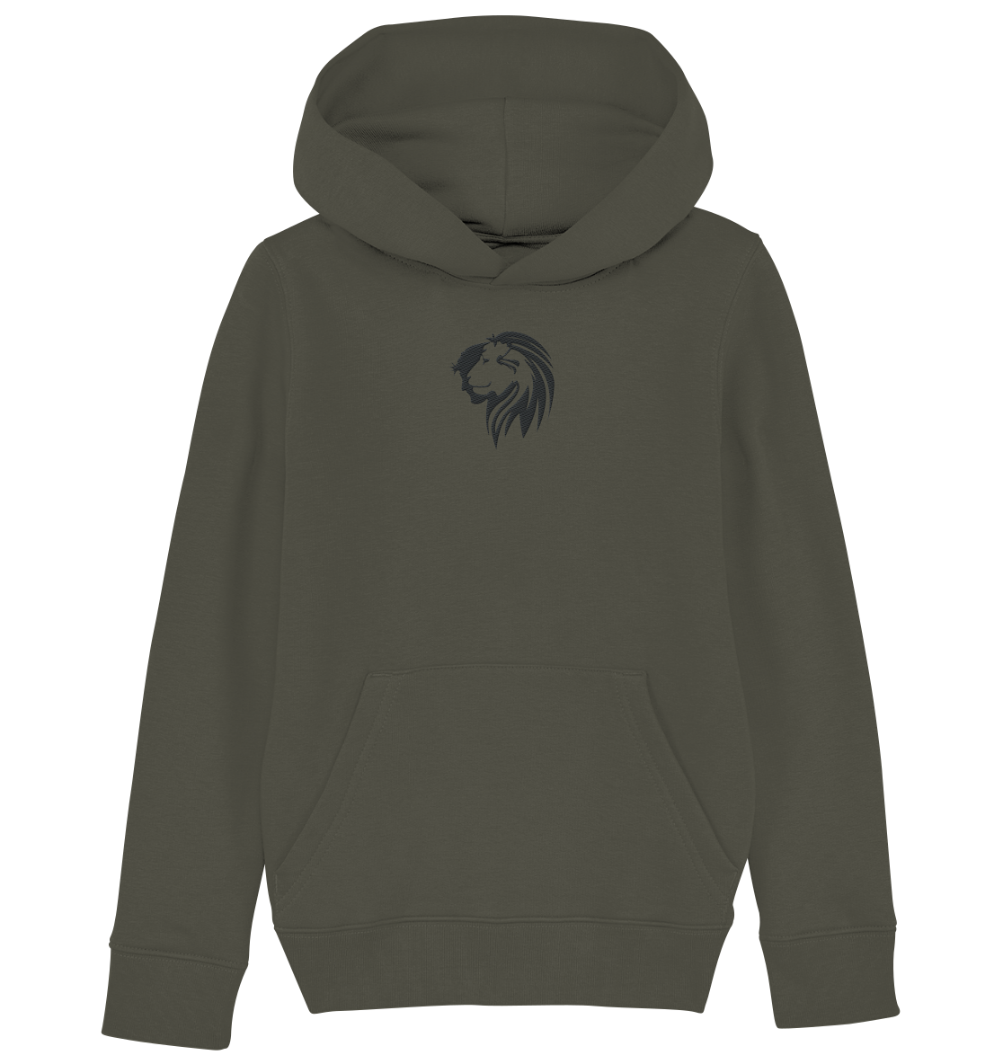 Jesus, der Löwe von Juda - Kids Organic Hoodie (Stick)