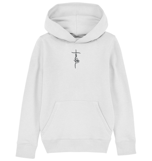 Faith - Faith - Kids Organic Hoodie (Stick)