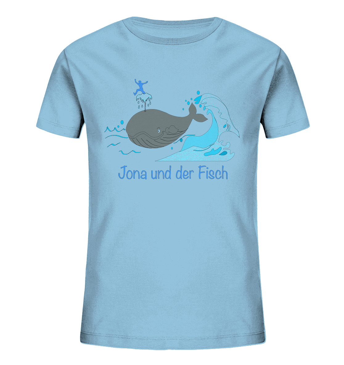 Jona und der Fisch - Kids Organic Shirt