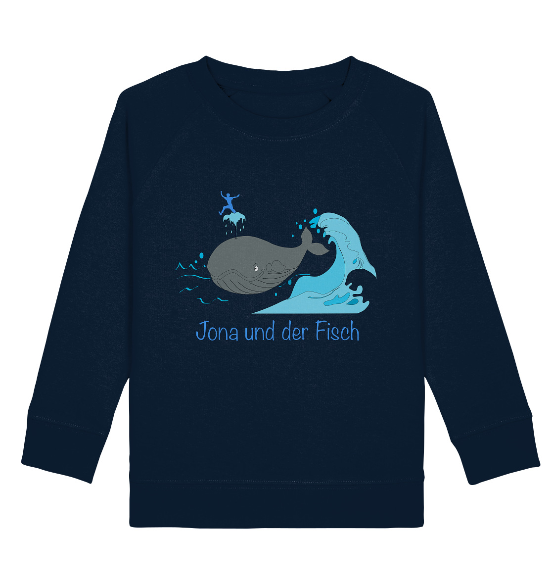 Jona und der Fisch - Kids Organic Sweatshirt