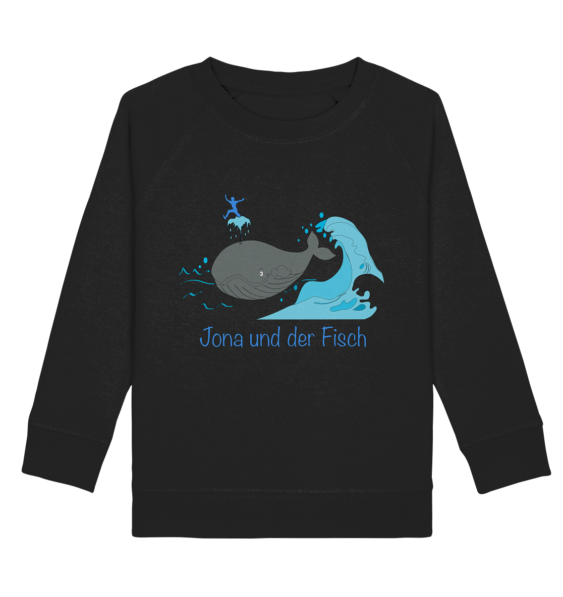 Jona und der Fisch - Kids Organic Sweatshirt