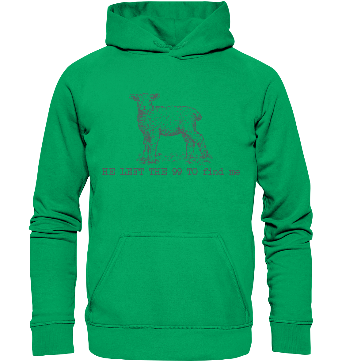 He Left the 99 to Find Me - Kids Premium Hoodie