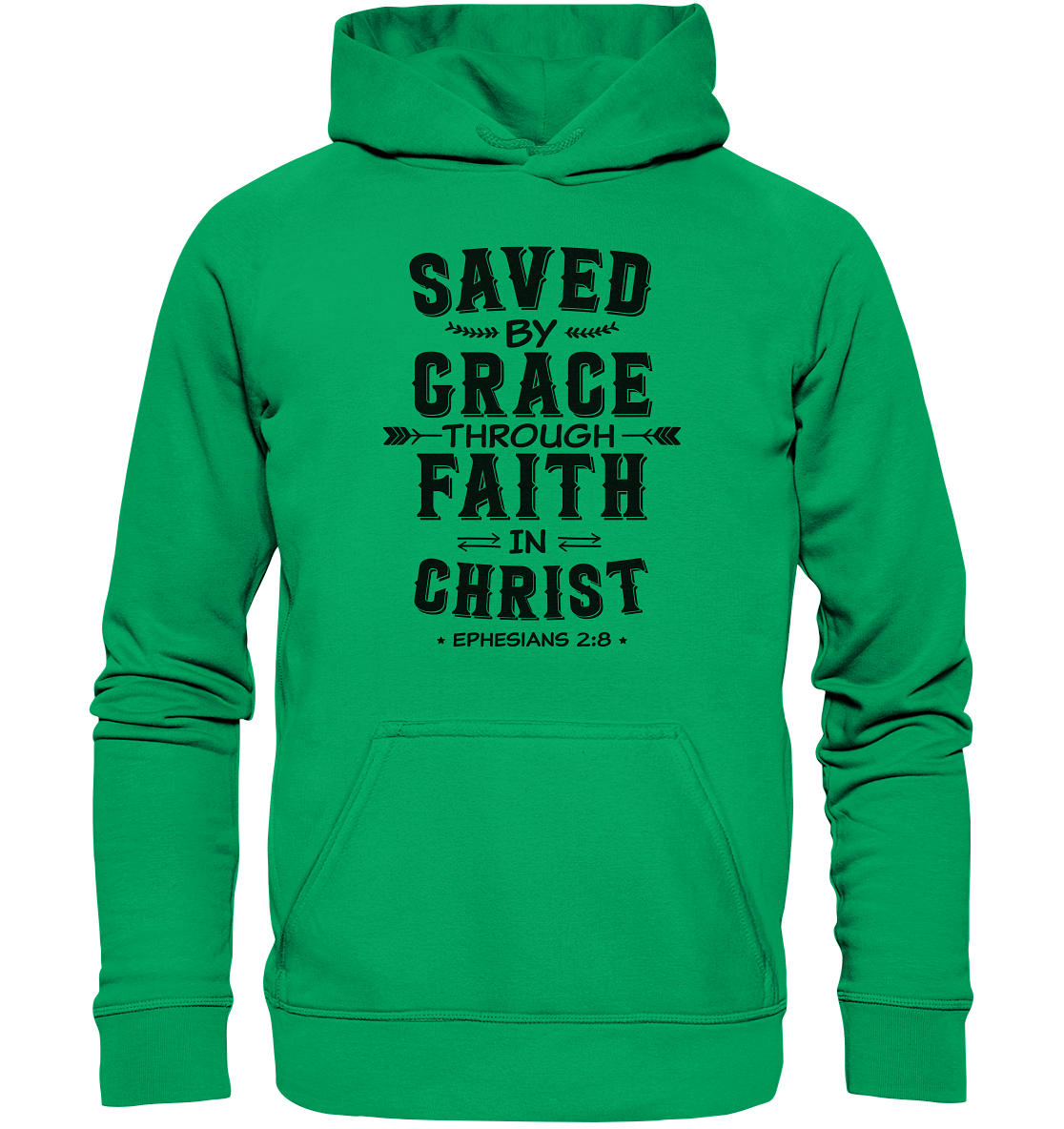 Saved by Grace through Faith in Christ  - Kids Premium Hoodie