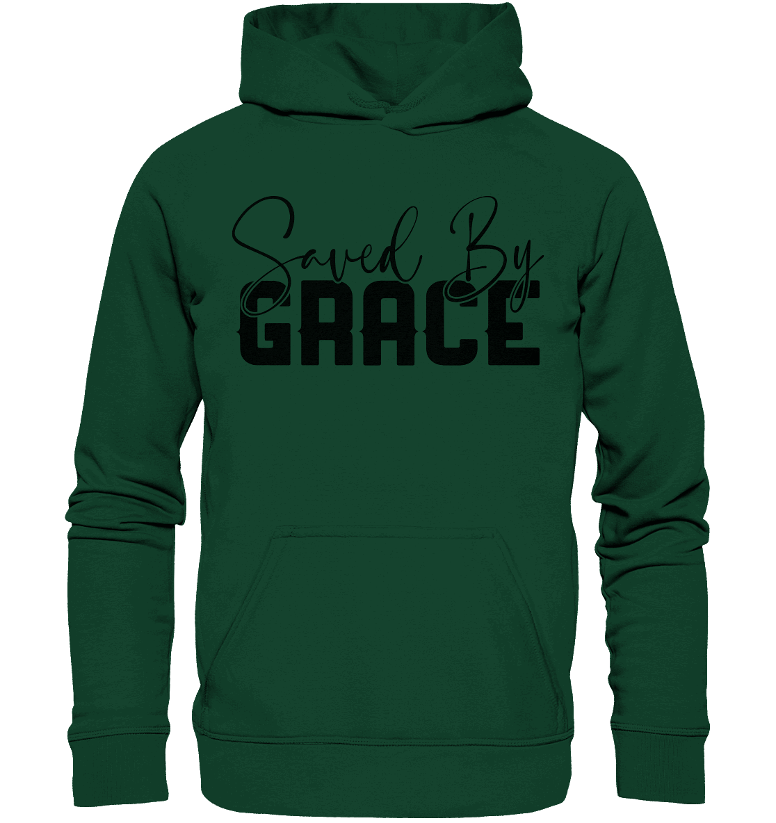 Saved by Grace – Ein kraftvolles Glaubensstatement - Kids Premium Hoodie