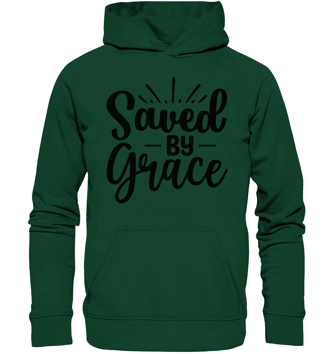 Saved by Grace – Dein Glaube, Dein Statement - Kids Premium Hoodie