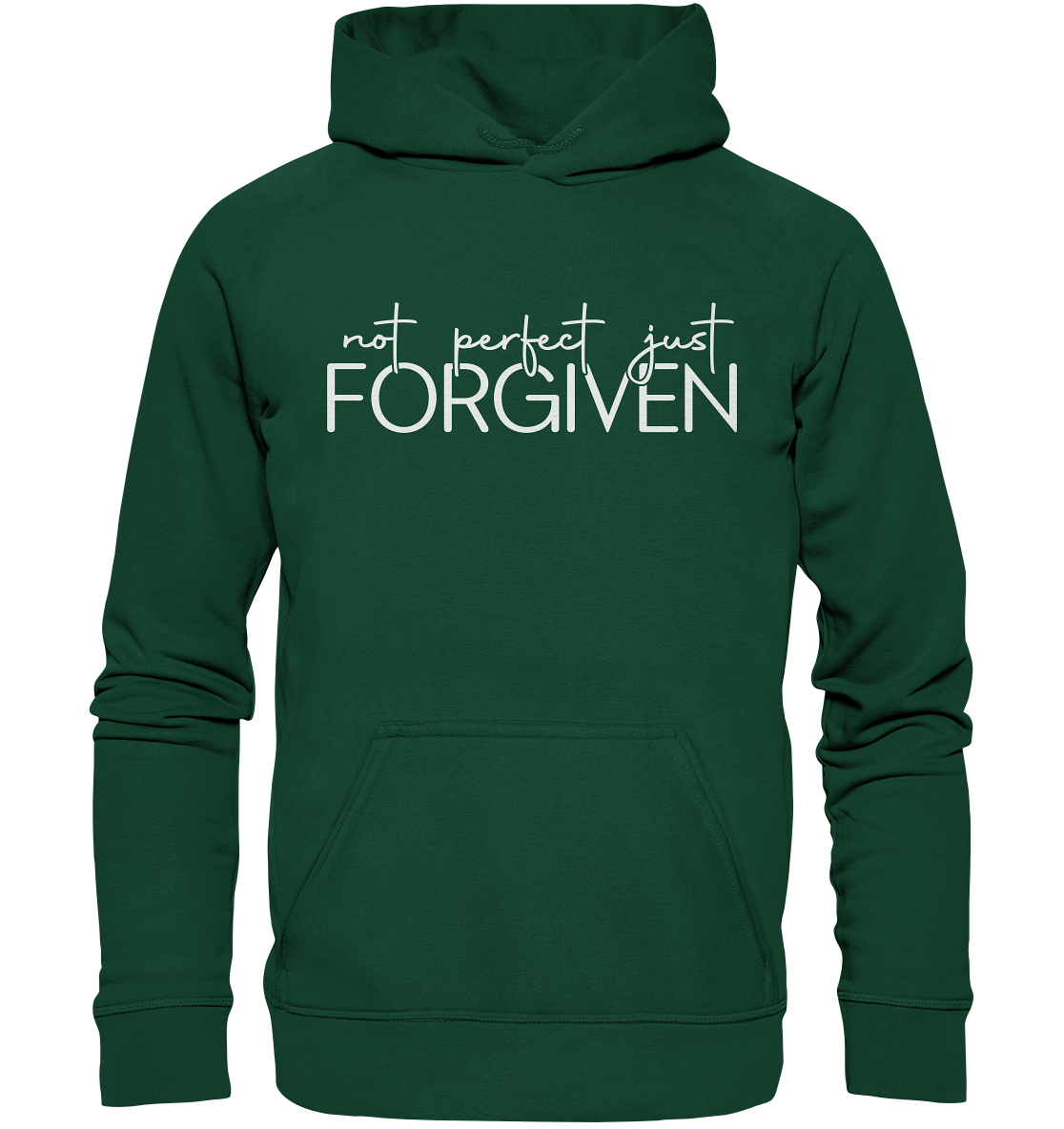 Not Perfect, Just Forgiven - Kids Premium Hoodie