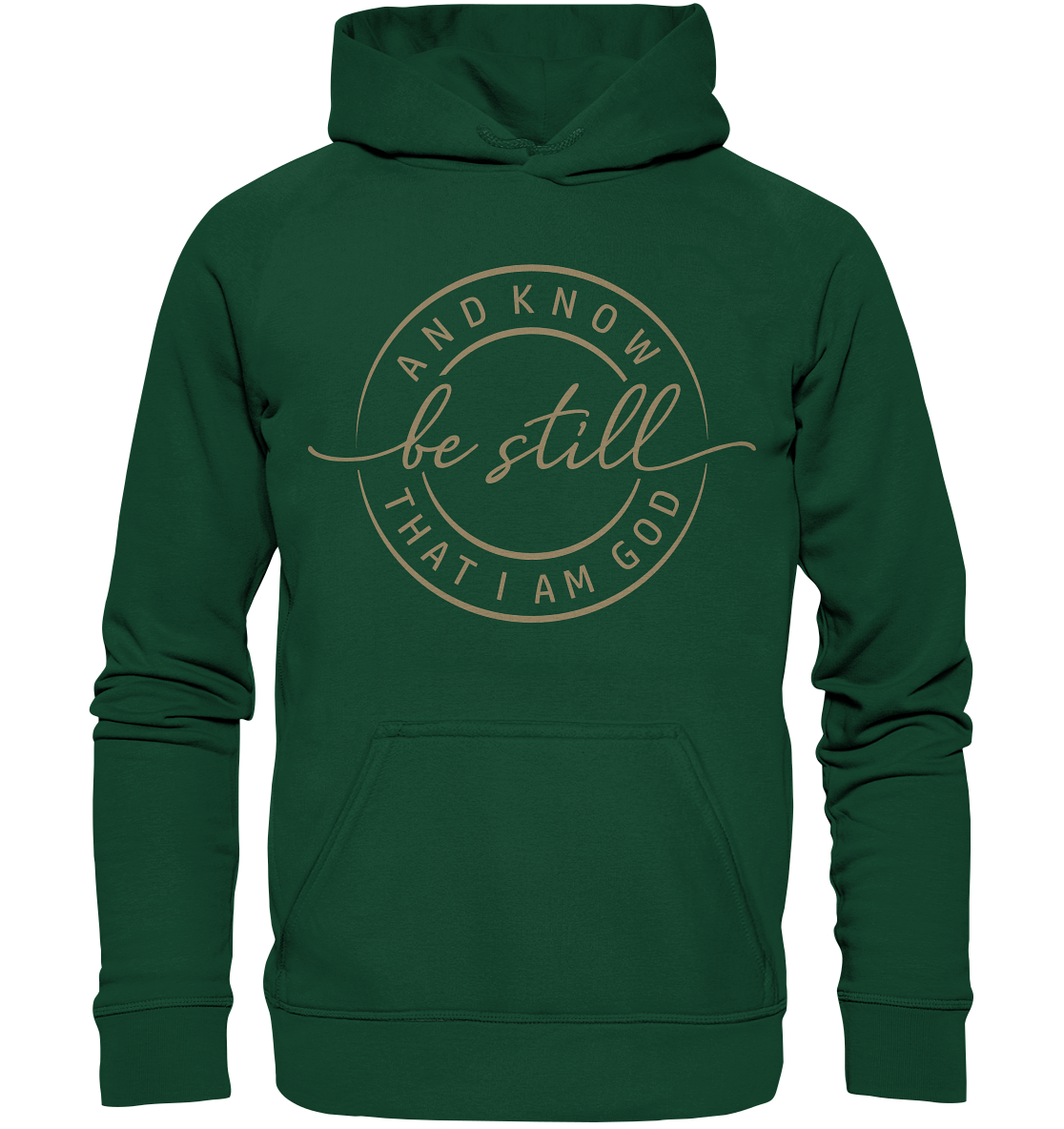 Sei still – und erkenne, dass ich Gott bin - Kids Premium Hoodie