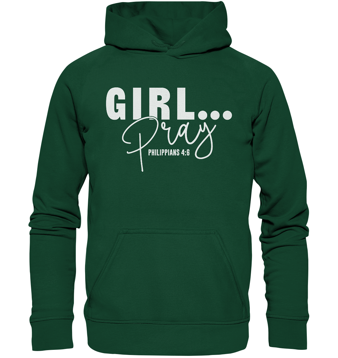 Girl. Pray. - Kids Premium Hoodie