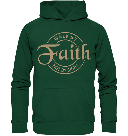 Walk by faith, not by sight - Kids Premium Hoodie