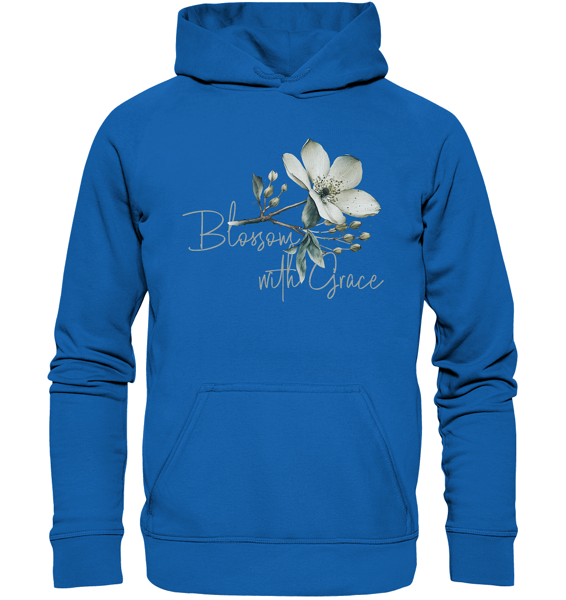 Blossom with Grace - Kids Premium Hoodie