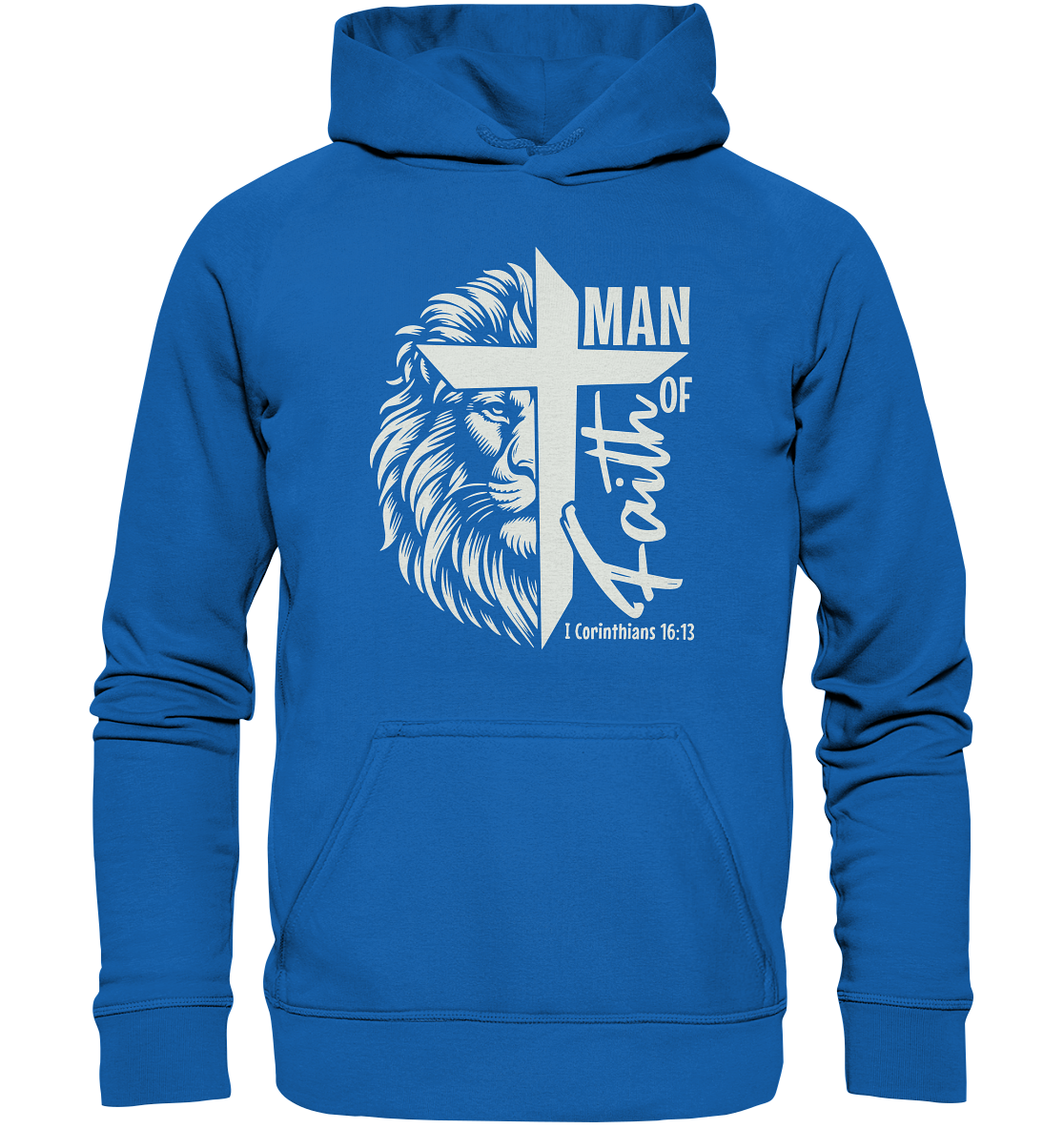 Man of Faith – 1 Corinthians 16:13 - Kids Premium Hoodie