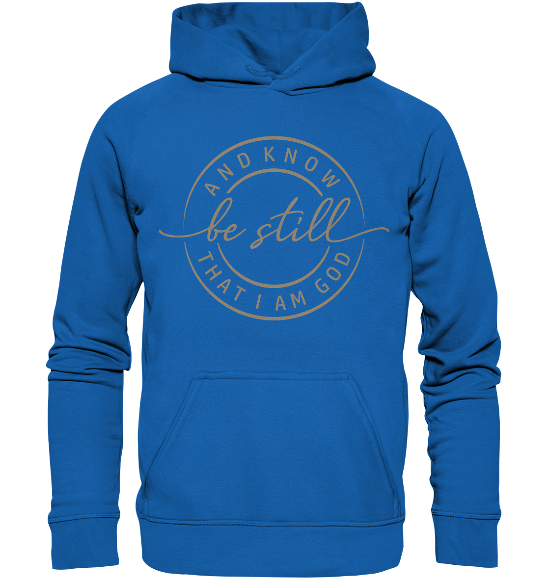 Sei still – und erkenne, dass ich Gott bin - Kids Premium Hoodie