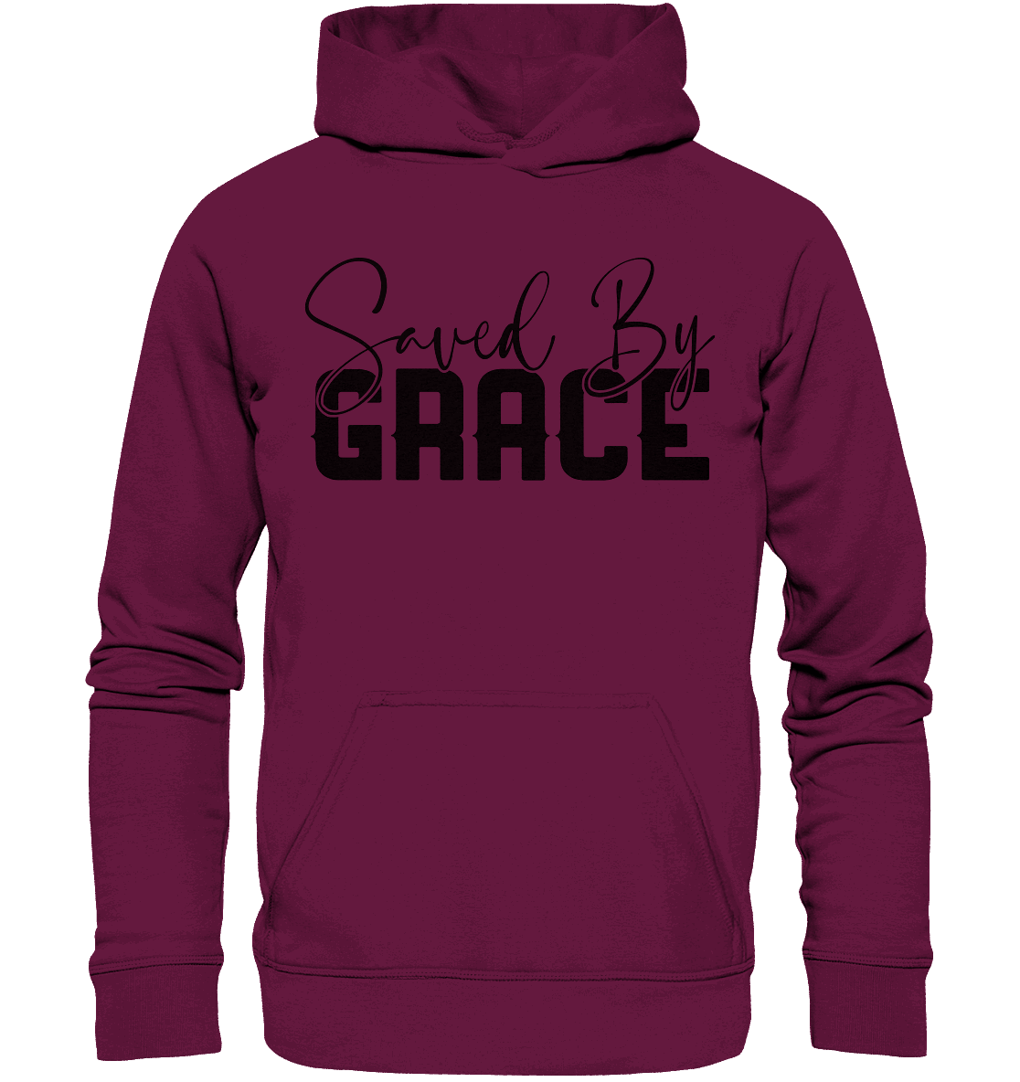 Saved by Grace – Ein kraftvolles Glaubensstatement - Kids Premium Hoodie